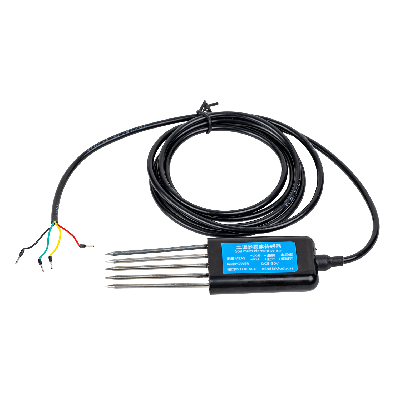 Soil Moisture Sensor - Analisador de Solo NPK/PH/EC para Agricultura,