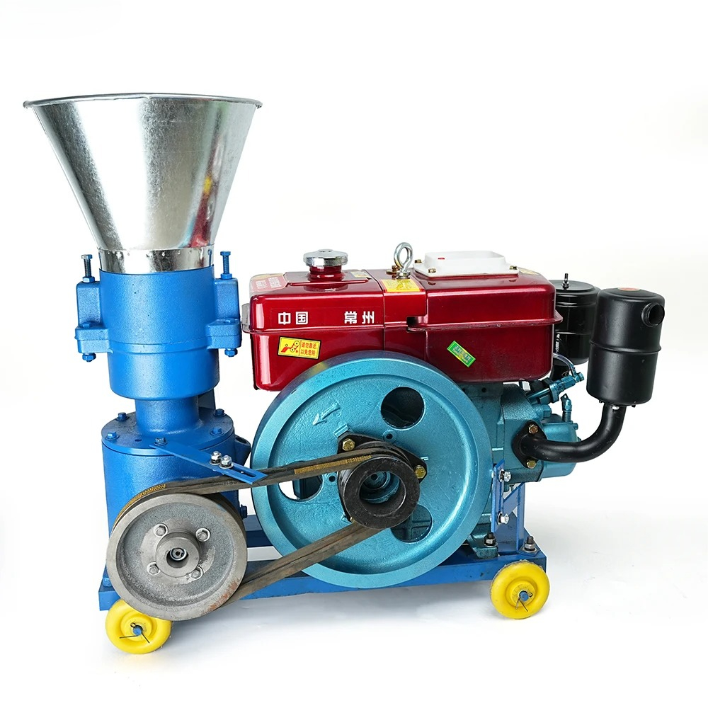 Wood Pellet Making Machine - Máquina de Pellets para Alimentação de