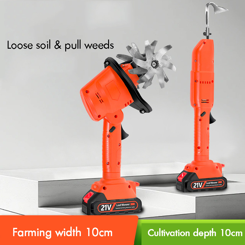 Farming Equipment For Agriculture - Cultivador Elétrico Sem Fio com Bateria