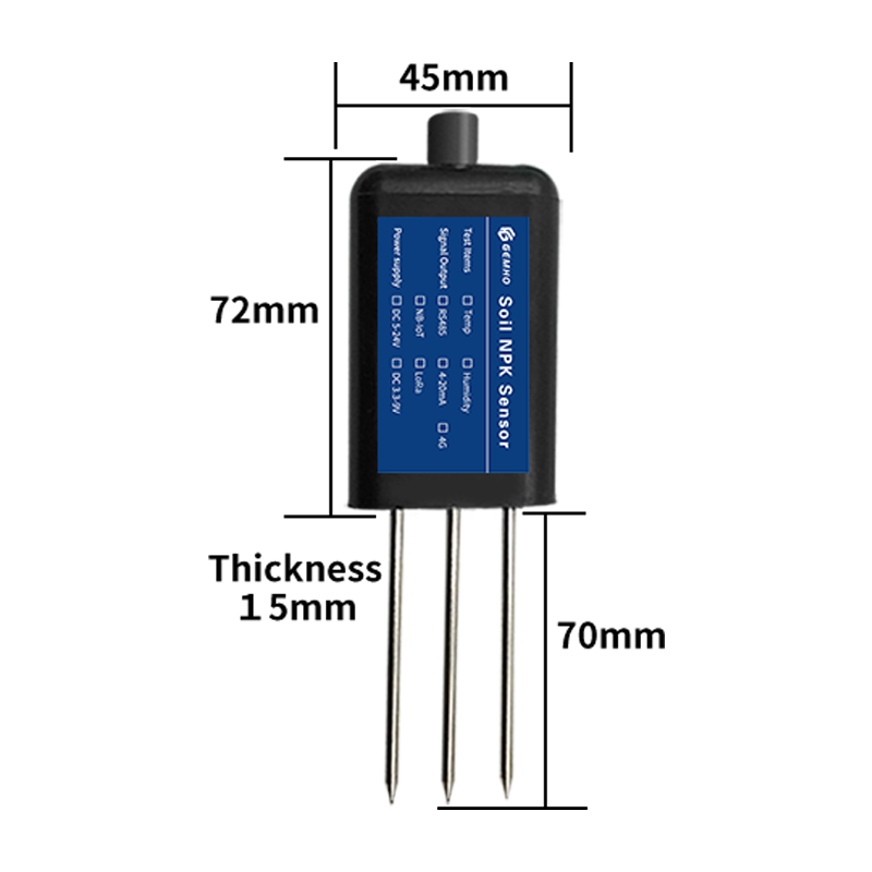 Soil Moisture Sensor - RS485 4-20mA Temperatura do Solo Umidade