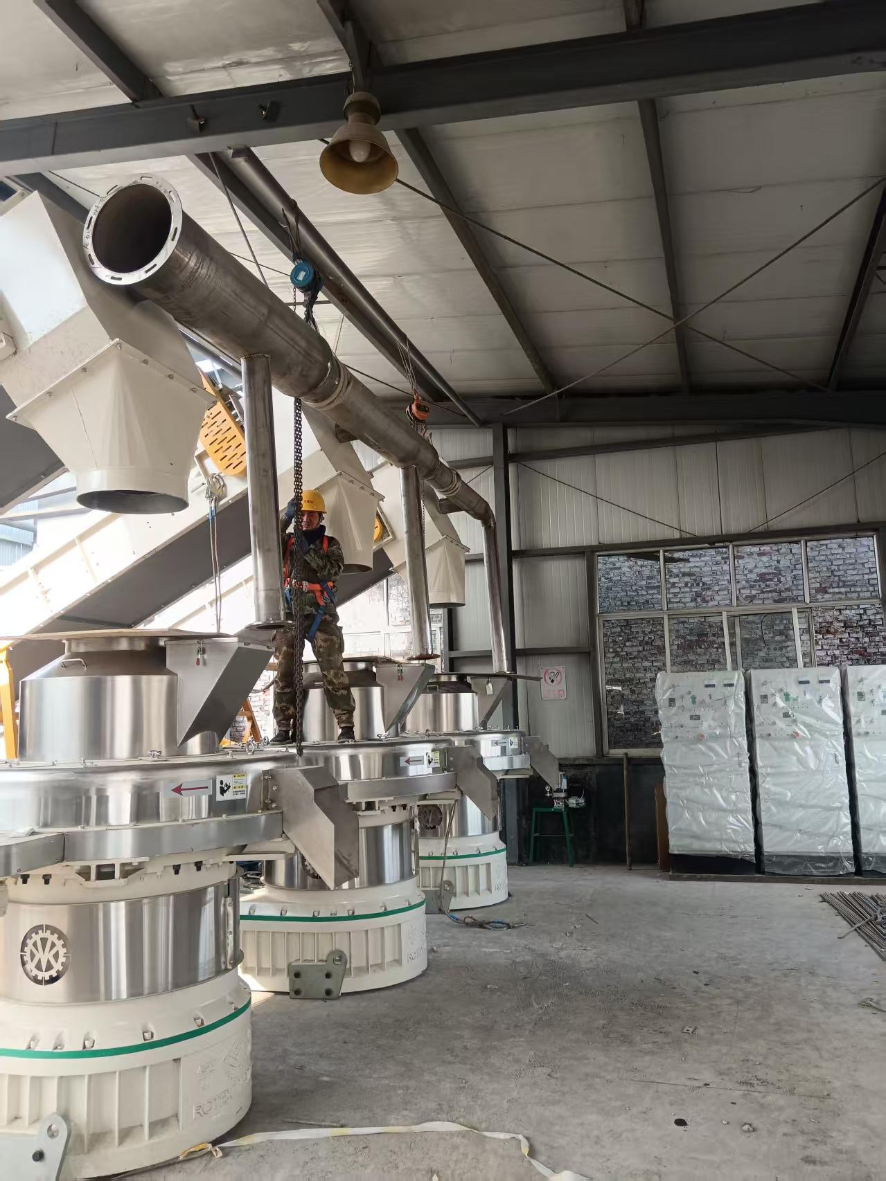 Linha de Produção de Pellets d - Wood Pellet Making Machine avaliação e preço