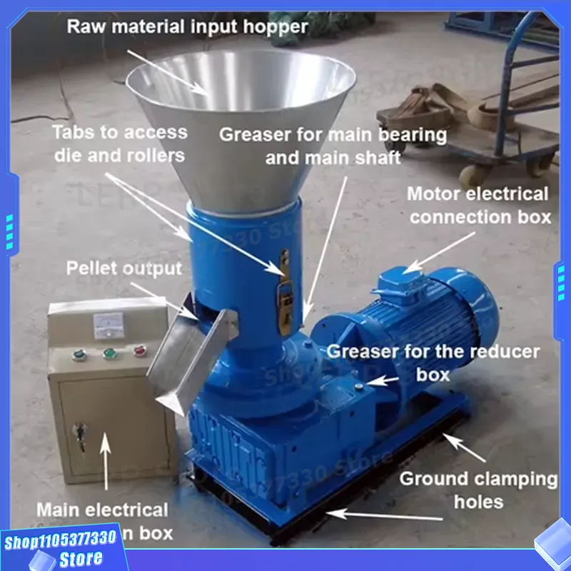 Máquina Industrial de Briqueta - Wood Pellet Making Machine avaliação e preço