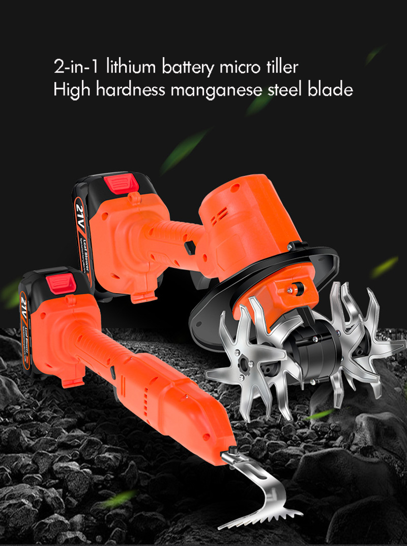 Cultivador Elétrico Sem Fio co - Farming Equipment For Agriculture avaliação e preço